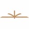 Ekena Millwork Redmond Smooth Timber Gable Bracket, Western Red Cedar, 96"W x 24"H x 1 1/2"D x 3 1/2"F, 6/12 Pitch GBW096X24X0204RED00SWR - alternate 1